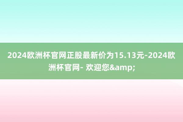 2024欧洲杯官网正股最新价为15.13元-2024欧洲杯官网- 欢迎您&