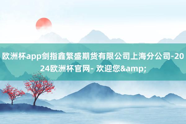 欧洲杯app剑指鑫繁盛期货有限公司上海分公司-2024欧洲杯官网- 欢迎您&