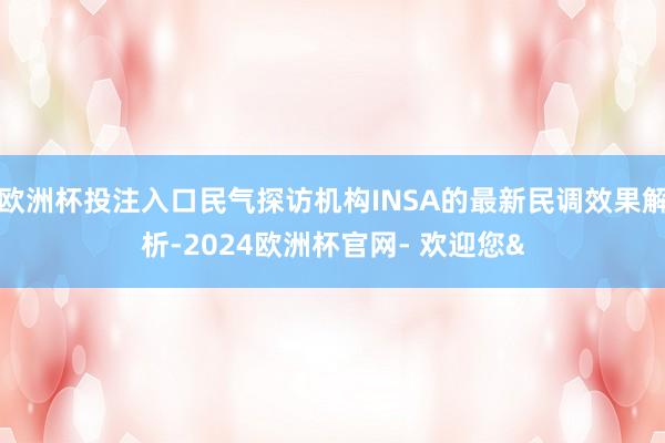 欧洲杯投注入口民气探访机构INSA的最新民调效果解析-2024欧洲杯官网- 欢迎您&